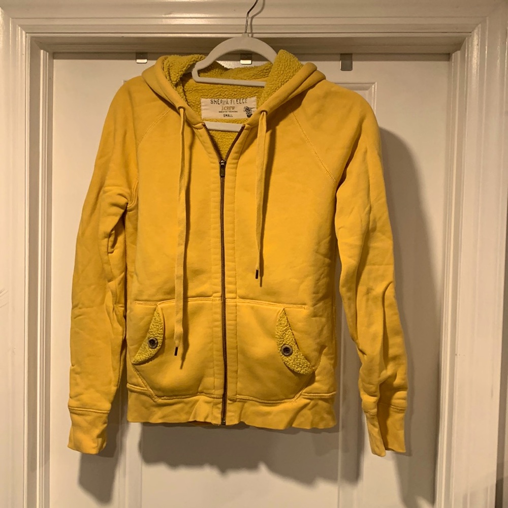 J Crew Sherpa Hoodie